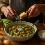 Come si prepara il minestrone alla milanese? Il trucco finale che profuma tutto il piatto