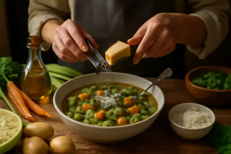 Come si prepara il minestrone alla milanese? Il trucco finale che profuma tutto il piatto
