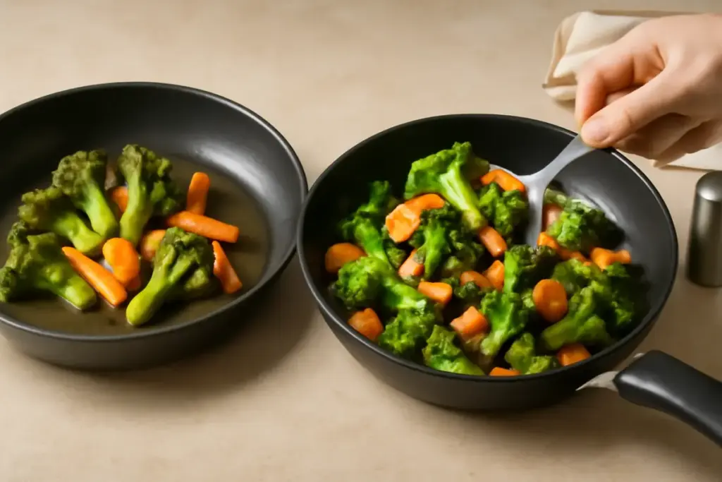 Perché le tue verdure saltate escono mosce? Il salto di qualità in 5 minuti