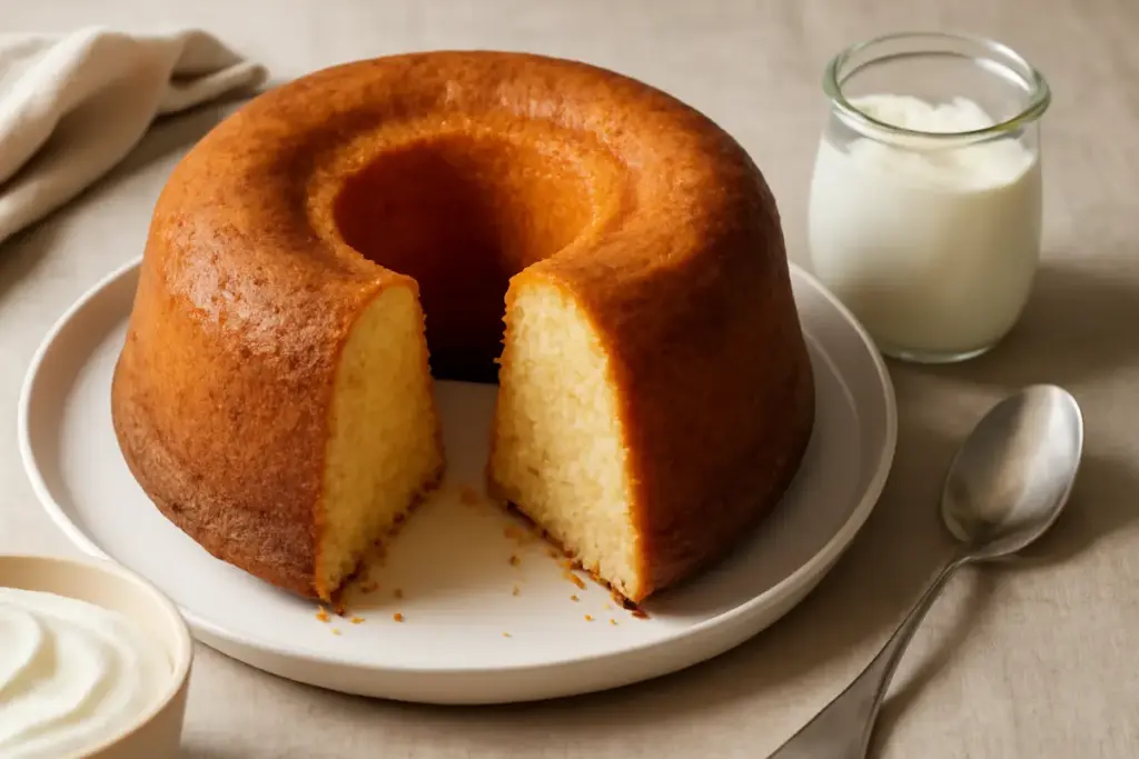 Ciambellone perfetto con yogurt: la proporzione ideale per evitare una torta secca