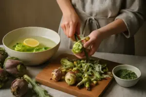 Come preparare i carciofi alla romana? il passaggio della pulizia che nessuno considera