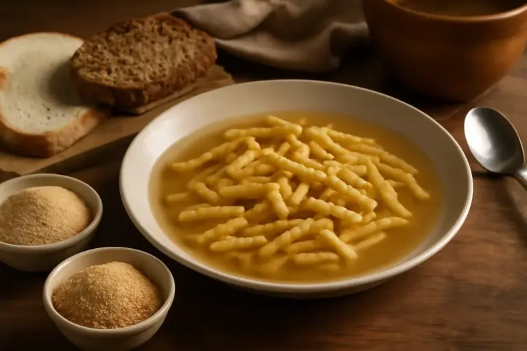 Passatelli in brodo: la scelta del pane grattugiato che cambia il sapore finale