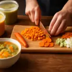 Zuppe e minestre pronte in 15 minuti: scegli il taglio delle verdure che accelera tutto
