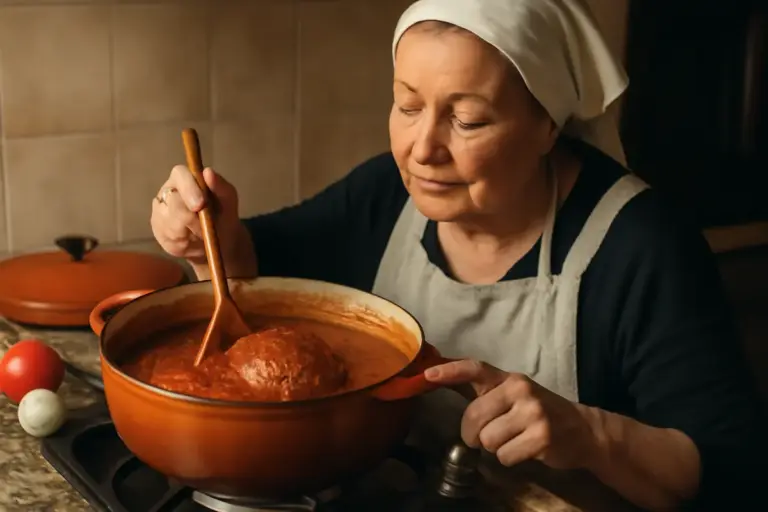 Cosa rende speciale il ragù napoletano? il segreto della cottura lenta a fuoco bassissimo