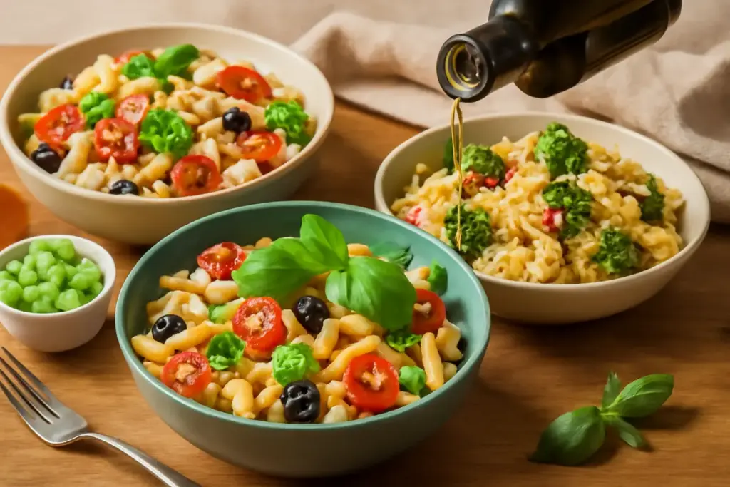 Piatti di pasta fredda facili e gustosi: il trucco per non farla mai asciugare nel piatto