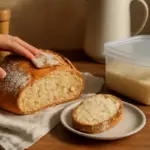 Pane fatto in casa senza impastare conserva la morbidezza per giorni: ecco come