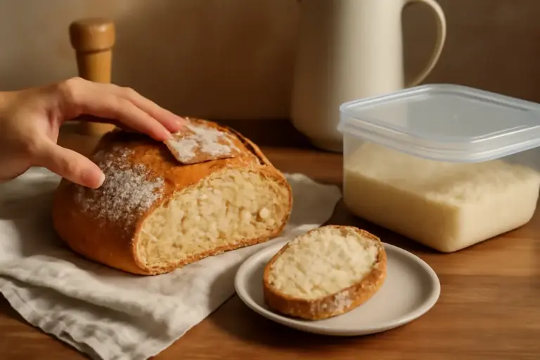 Pane fatto in casa senza impastare conserva la morbidezza per giorni: ecco come