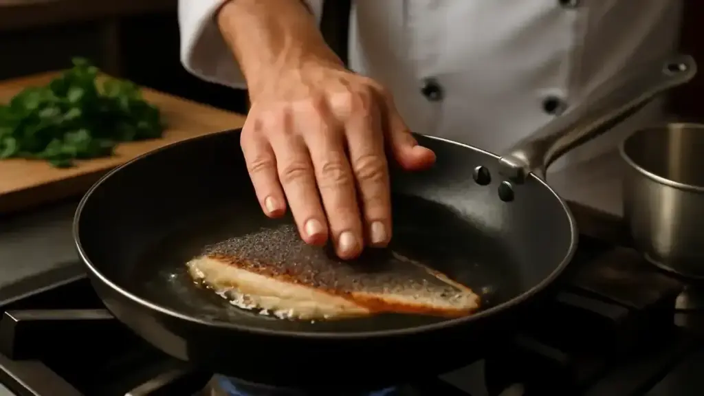 Filetti di pesce in padella che si attaccano: come prepararli e quando girarli